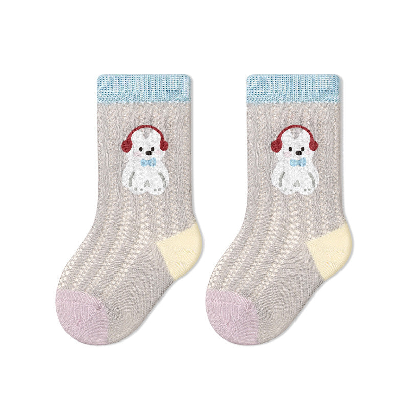 Cartoon Baby Socks Breathable Cotton Ankle Socks