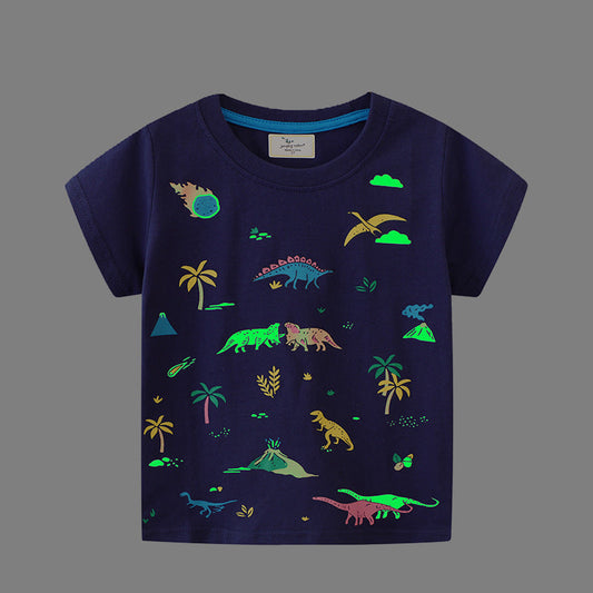 Animal Kingdom Dino Graphic Tee for Boys