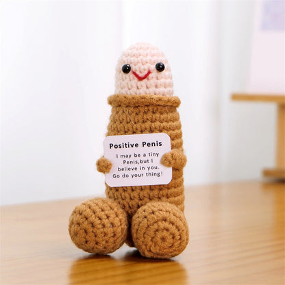 Handmade Positive Energy Potato Plush Toy with Quirky Expressions
