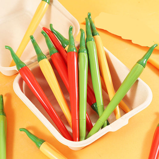 Gel Pen Chili Pepper Shape Fine Point For School