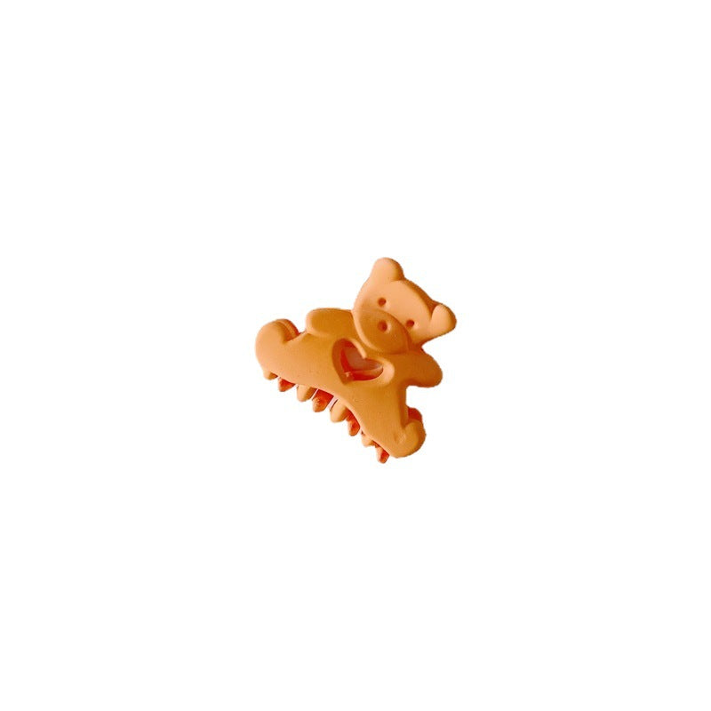Cute Candy Color Bear Hair Clips for Girls