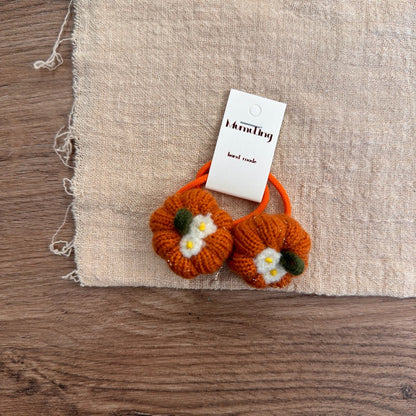 Children's Strawberry Pumpkin Hair Accessories Cute Knit Headbands