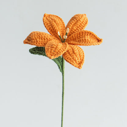 Single Stem Dried Flower Rose Tulip Bouquet Decor