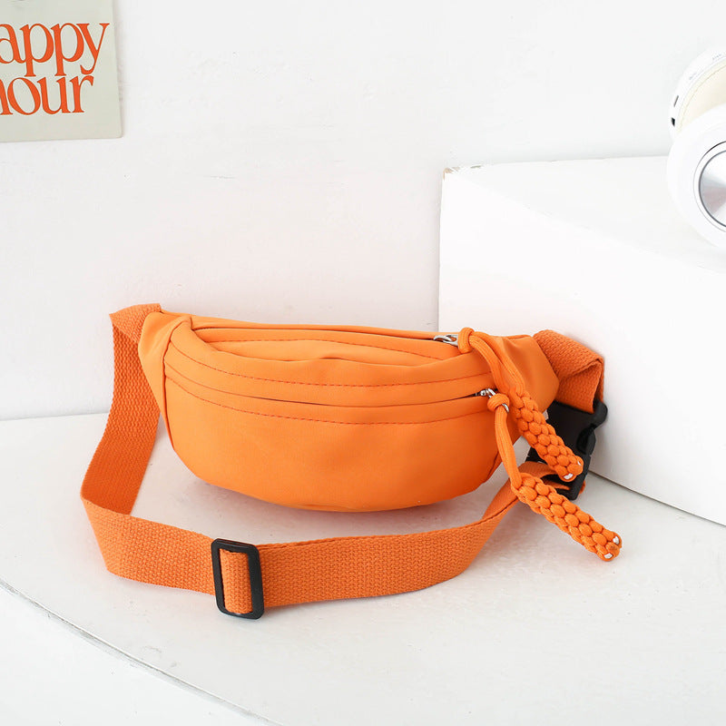Trendy Canvas Crossbody Bag for Kids