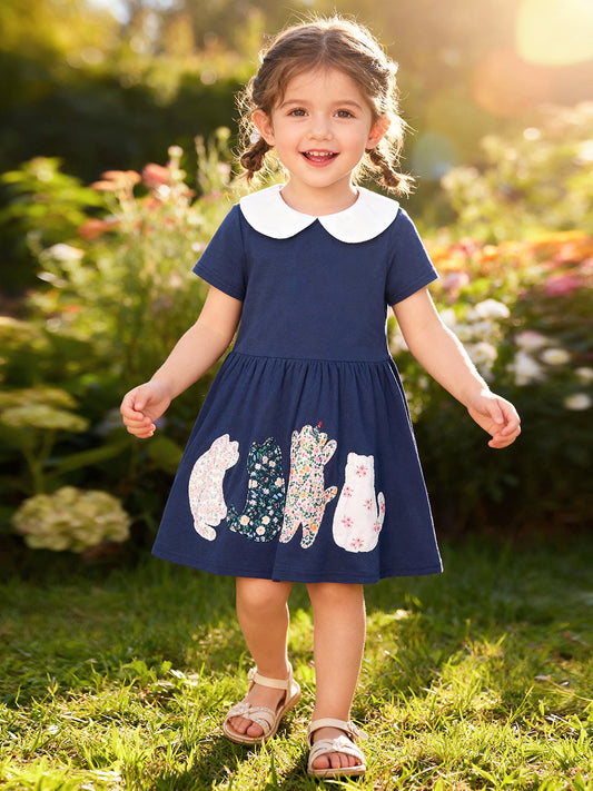 Adorable Summer Dress for Girls Cotton Princess Style