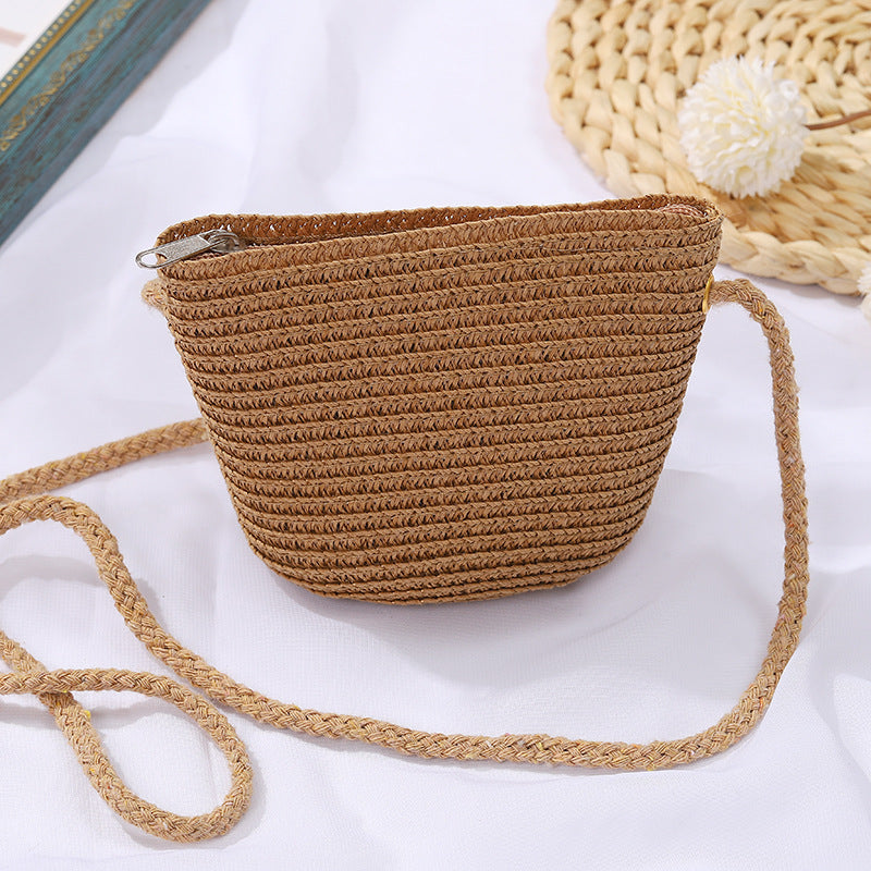 Cute Woven Kids Bag Set with Hats for Boys and Girls