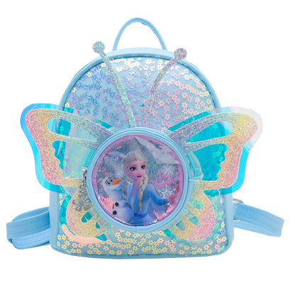 Trendy Princess Sequin Backpack for Kids