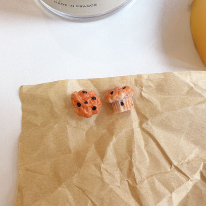 Fun Realistic Food Earrings - Cute Non-Pierced Ear Clips and Studs