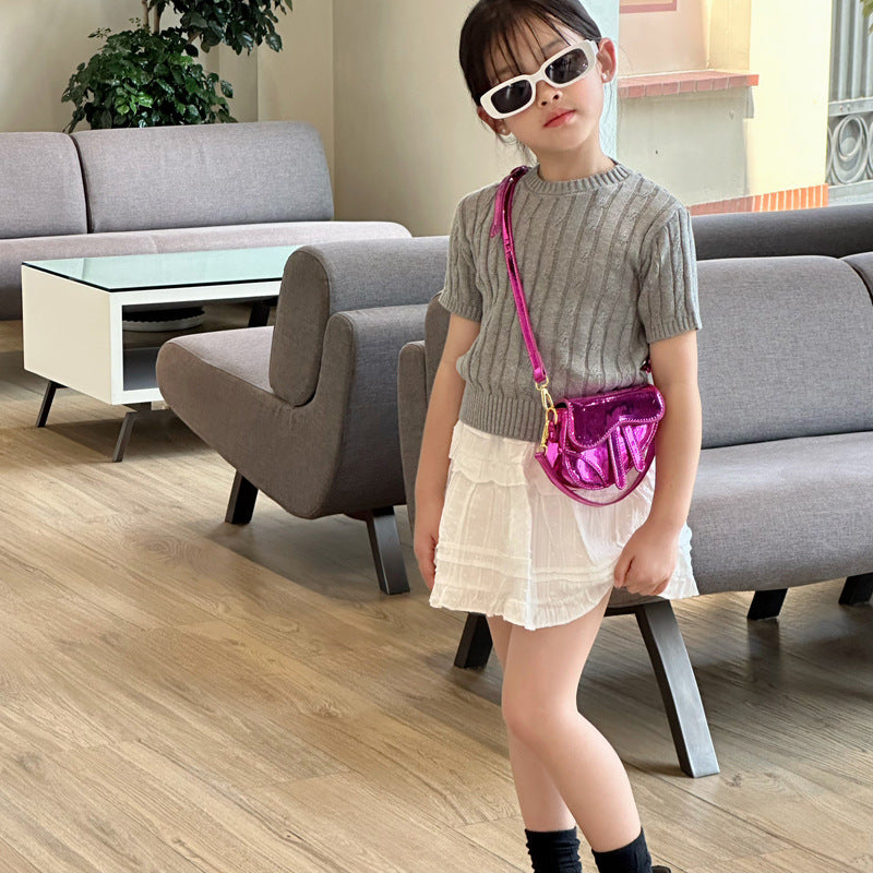 Trendy Colorful One-Shoulder Bag for Kids