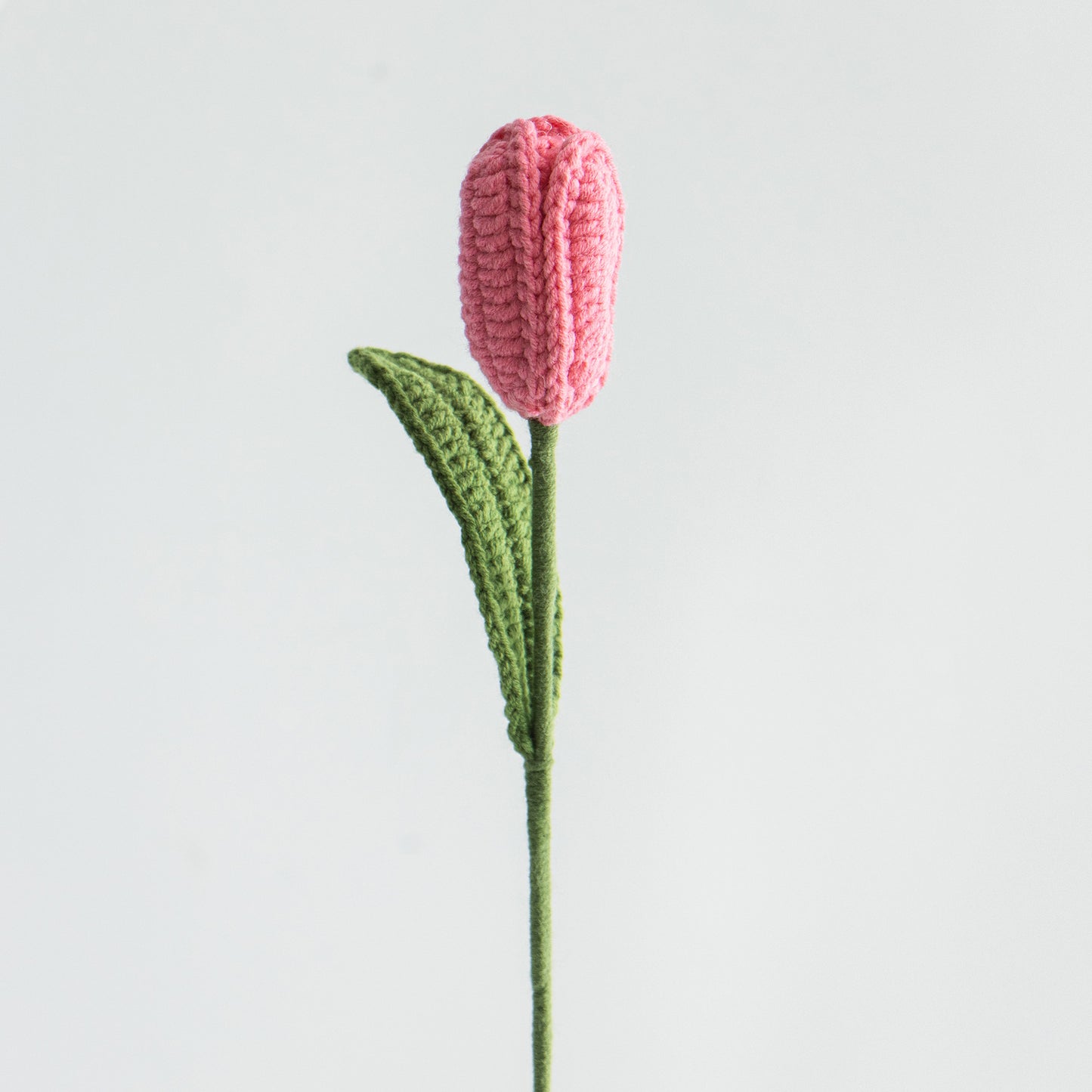 Single Stem Dried Flower Rose Tulip Bouquet Decor