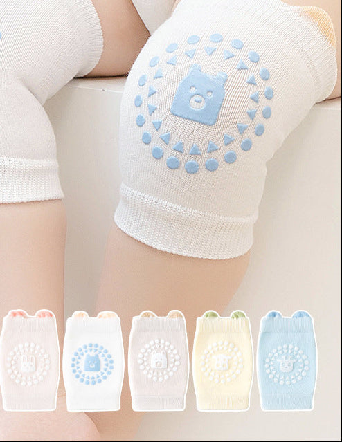 Baby Knee Pads Cute Cartoon Breathable Crawling Socks