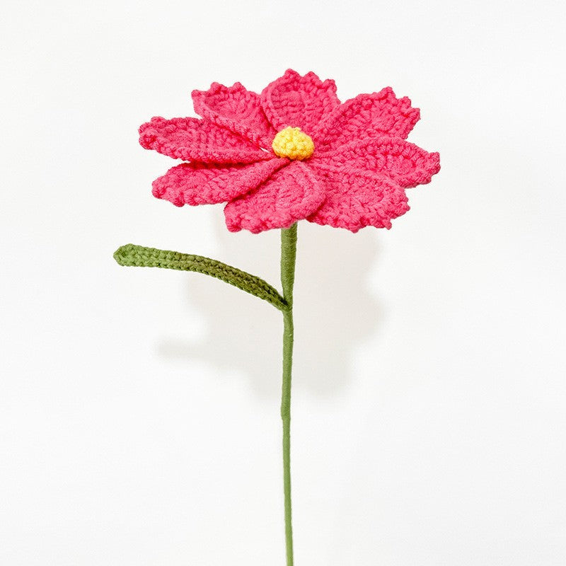Single Stem Dried Flower Rose Tulip Bouquet Decor
