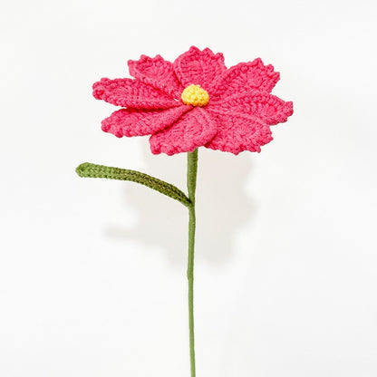 Single Stem Dried Flower Rose Tulip Bouquet Decor