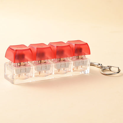 Keychain Fidget Pop Button Stress Relief Toy