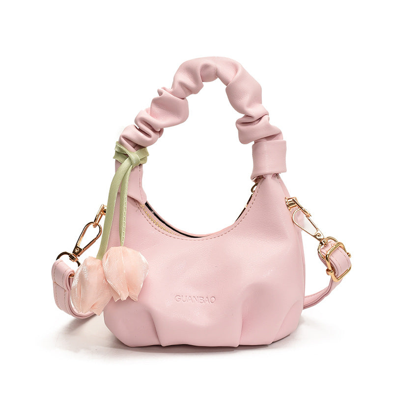 Mini Floral Shoulder Bag for Kids Sweet Dreamy Design