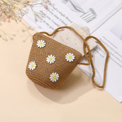 Cute Children's Summer Daisy Crossbody Bag