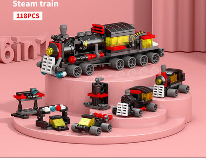 City Buildings Modular Building Block Sets for Kids