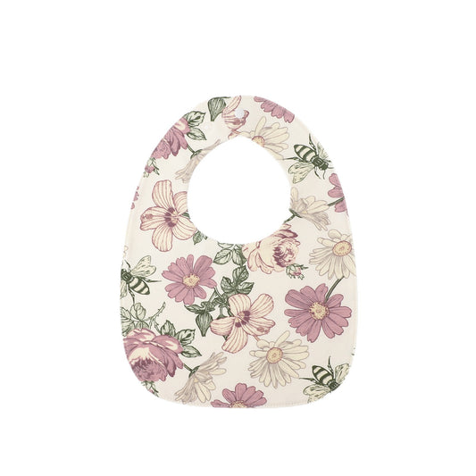 Baby U-Shaped Waterproof Bib Cartoon Cotton Diner Drool Cloth