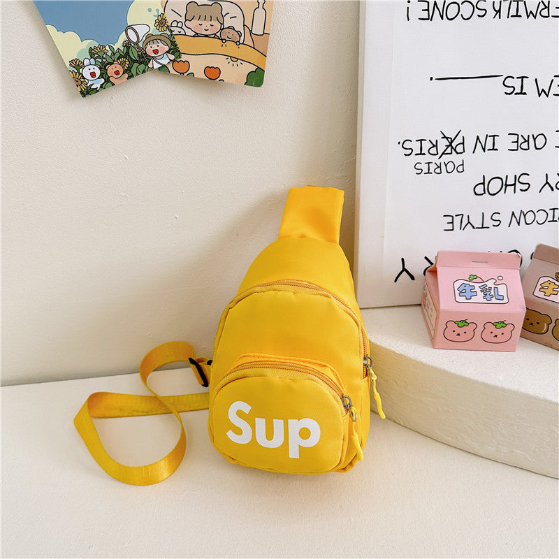 Trendy Alphabet Letter Mini Crossbody Bag for Kids