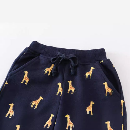 Summer Cotton Striped Shorts for Kids Casual Pants