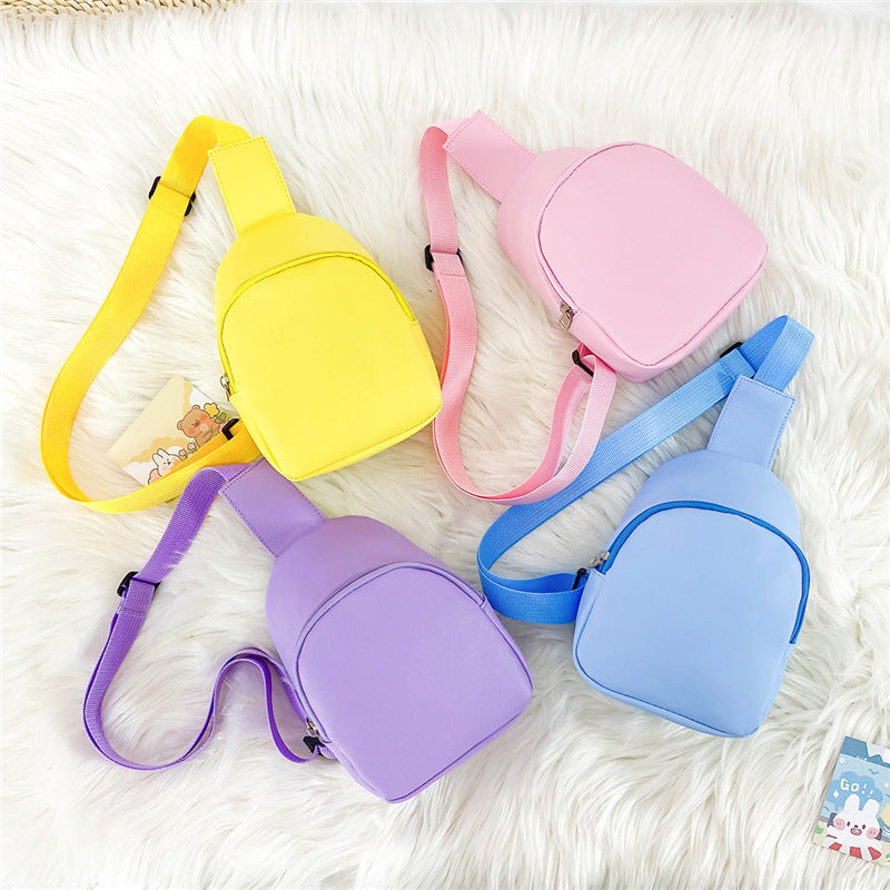 Cute PU Leather Crossbody Bag for Toddlers