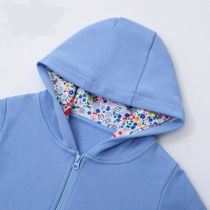 Creative Cartoon Kids Hoodie Zipper Sweatshirt