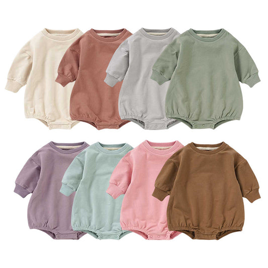 Organic Cotton Baby Hoodie Casual Jumpsuit for Kids