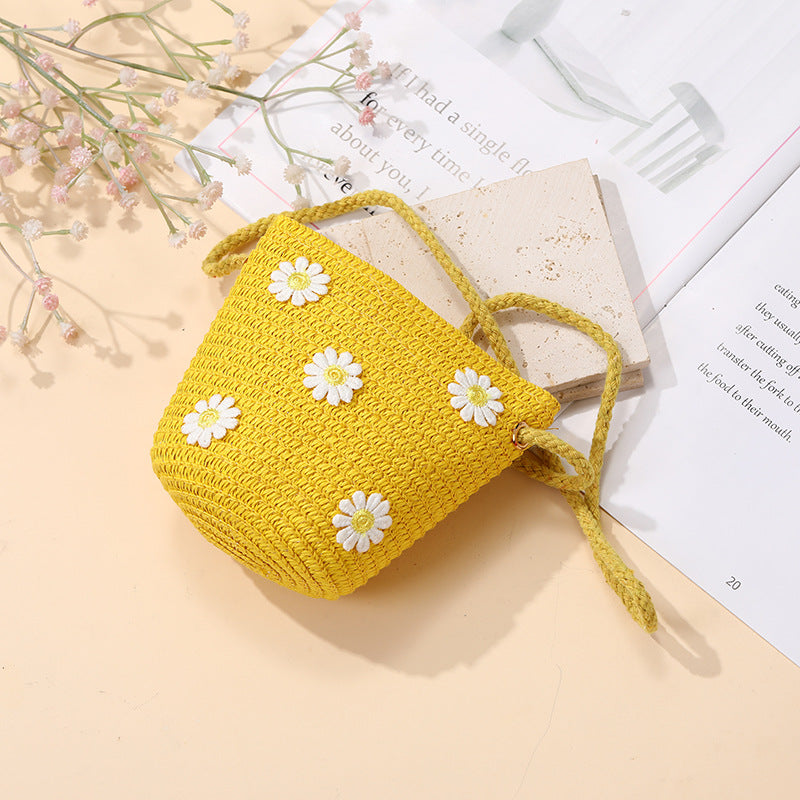 Cute Children's Summer Daisy Crossbody Bag