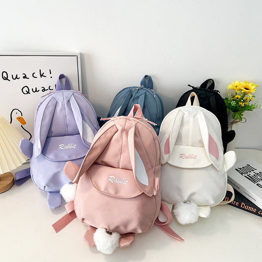 Cartoon Cute Children’s Backpack Lightweight Canvas Bag for Kids
