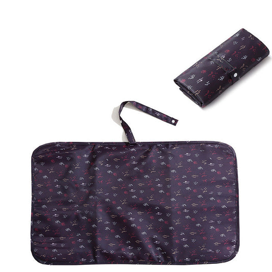 Portable Waterproof Nylon Baby Changing Mat Diaper Bag