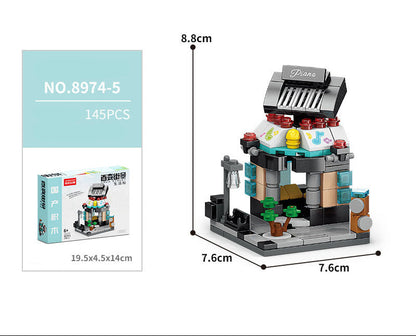 City Buildings Modular Building Block Sets for Kids
