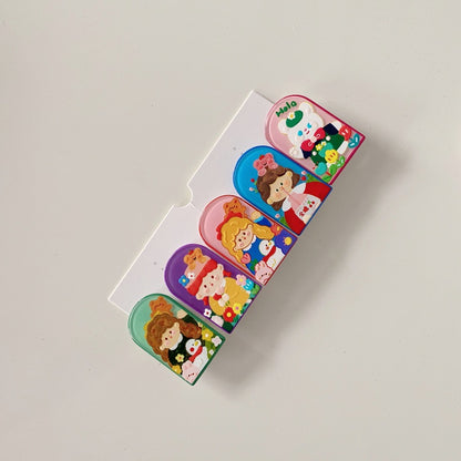 Kids' Cartoon Bear Hair Clips Acrylic Duckbill Clips for Girls