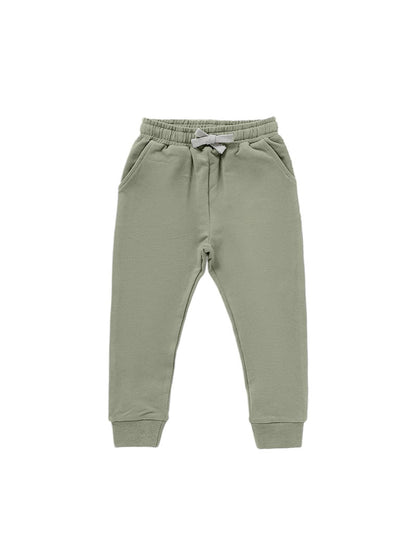 Children's Solid Color Casual Pants Comfortable All-Season Style