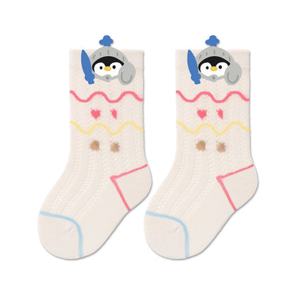 Cartoon Baby Socks Breathable Cotton Ankle Socks
