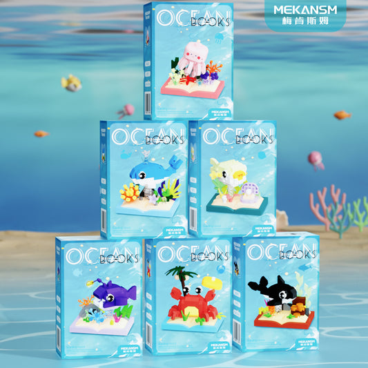 Ocean Animal Building Blocks Sets for Kids