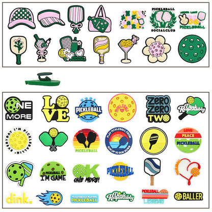 PVC Pea Shaped Removable Clog Shoe Charms