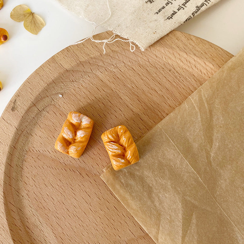Fun Realistic Food Earrings - Cute Non-Pierced Ear Clips and Studs