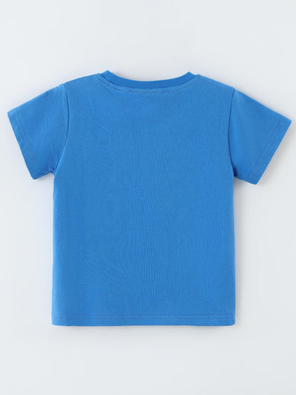 Kids' Crab Embroidered Short Sleeve T-Shirt