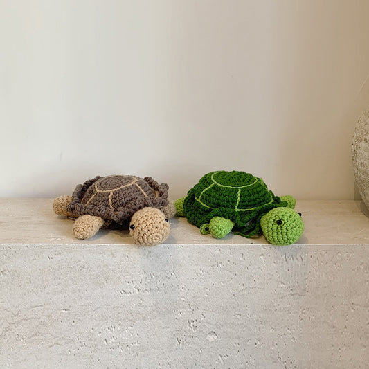 Children's Cute Cartoon Turtle Knitted Coin Purse Shoulder Bag