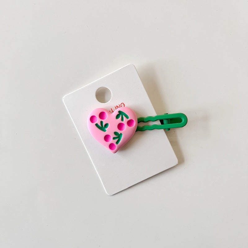Colorful Geometric Kids Hair Clips for Girls