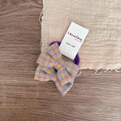 Star Pattern Fabric Hair Clips for Kids - Set of 2