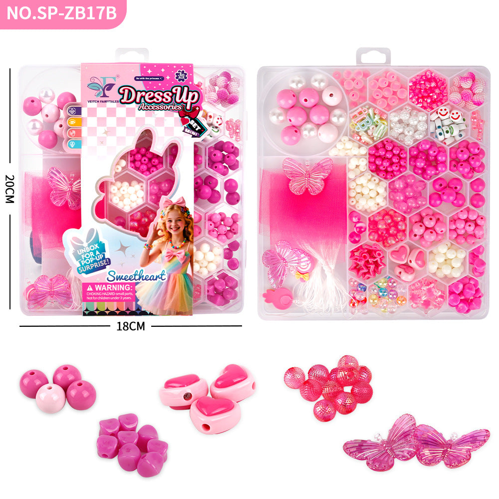 Diy Children's Bead Craft Kit - Creative Jewelry Making for Kids