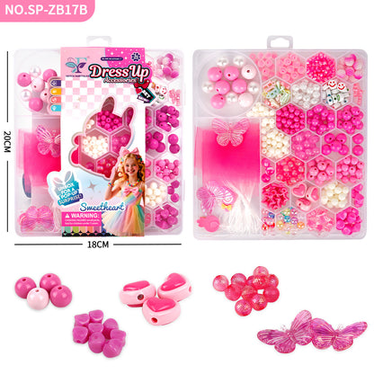 Diy Children's Bead Craft Kit - Creative Jewelry Making for Kids