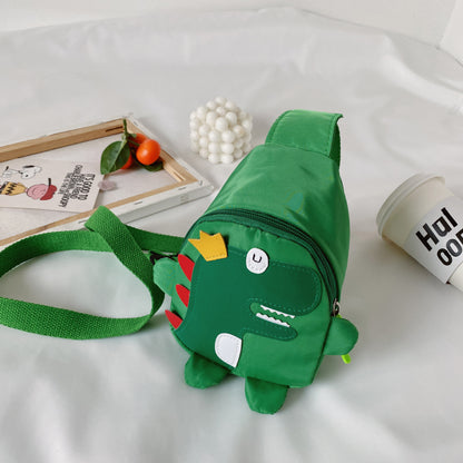 Cute Dinosaur Backpack Casual Crossbody Bag for Kids
