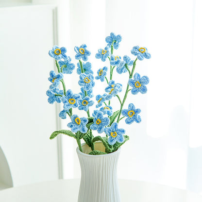 Single Stem Dried Flower Rose Tulip Bouquet Decor