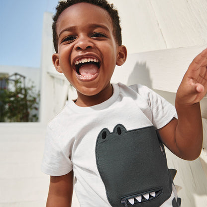 Moisture-Wicking Cotton T-Shirt for Boys