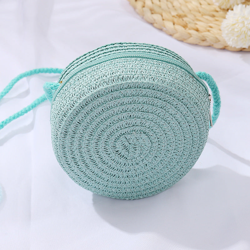 Cute Woven Kids Bag Set with Hats for Boys and Girls