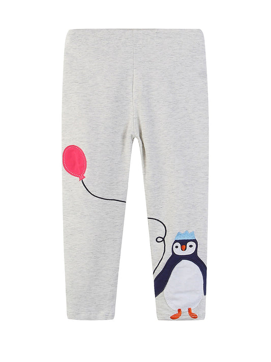 Girl's Knitted Leggings Comfortable Casual Cotton Trousers