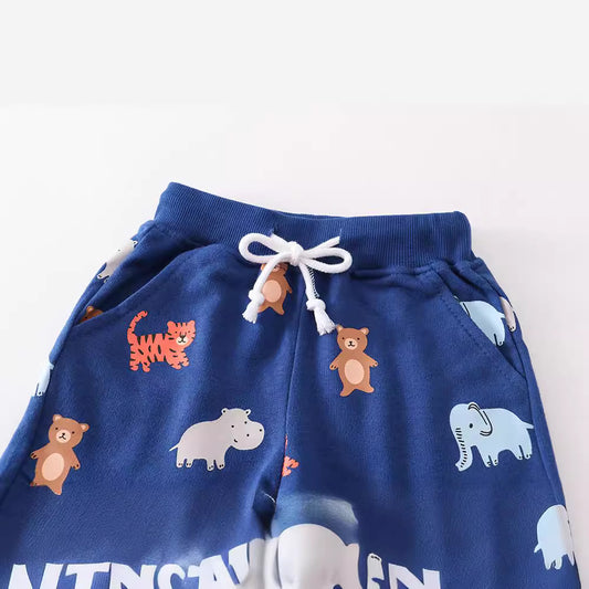 Kids Casual Summer Shorts Comfortable Cotton Pants