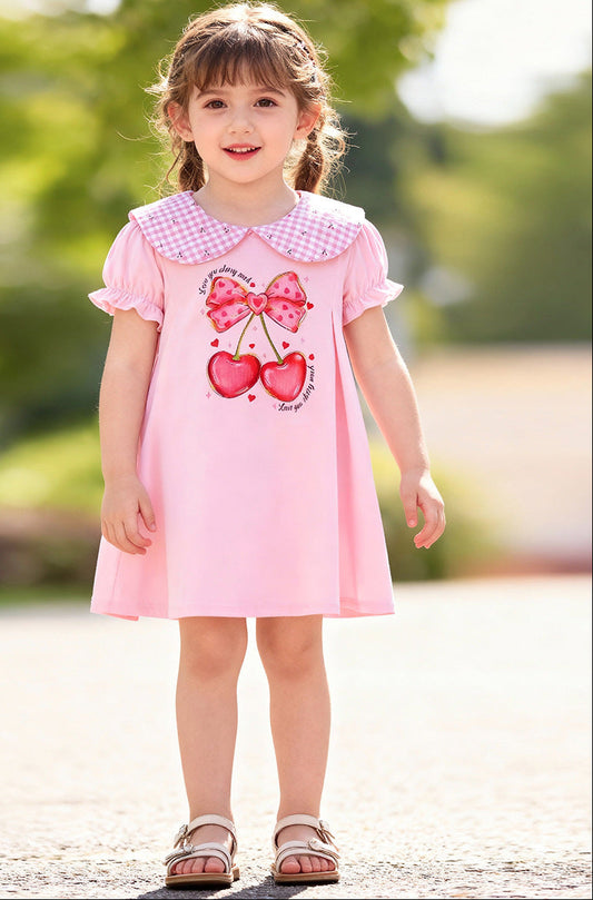 Cute Summer Children’s Dress Cotton Princess Dress